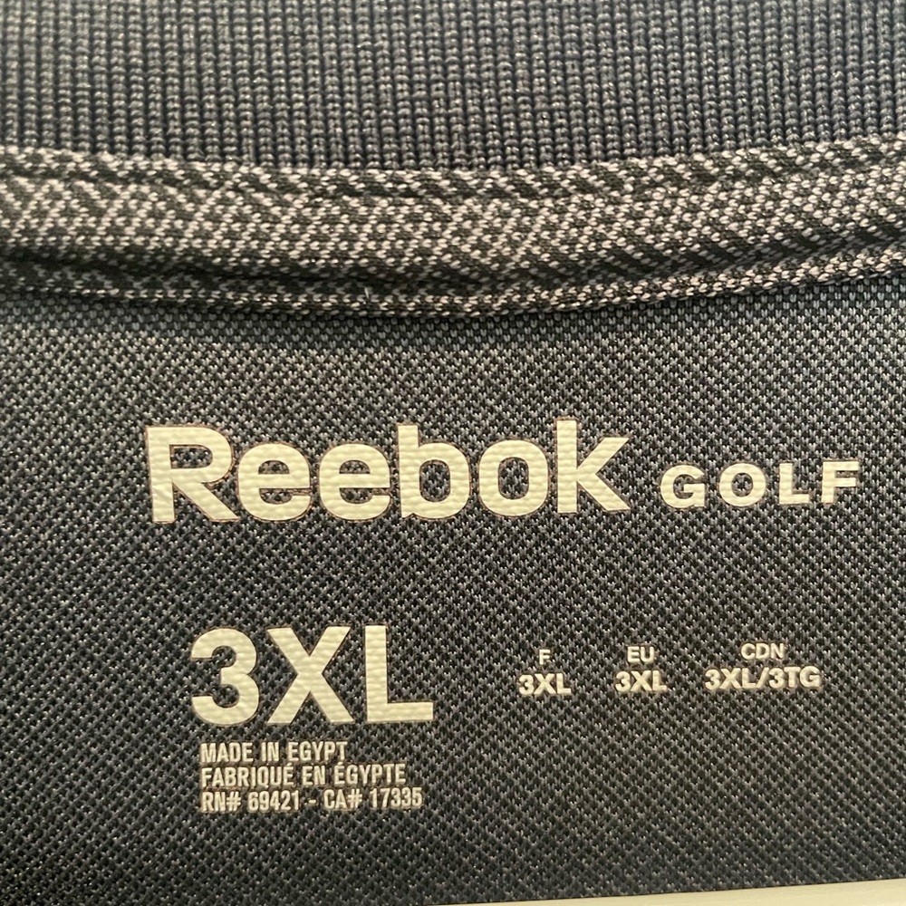 Men’s Big & Tall Reebok Golf Shirt - 3XL - Picture 2 of 4